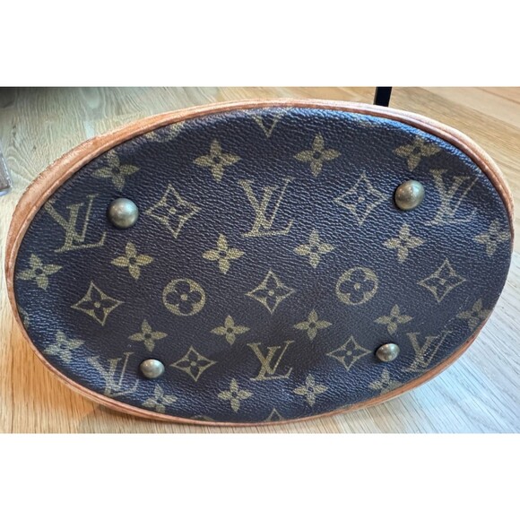 LOUIS VUITTON Petit Bucket PM Monogram Canvas (Inside deteriorated ) - Picture 12 of 16